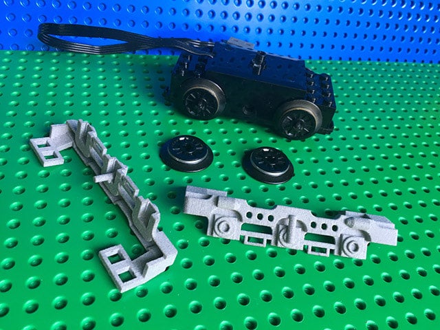 Powered Up Lego 9v Train Motor Motor Sides SD